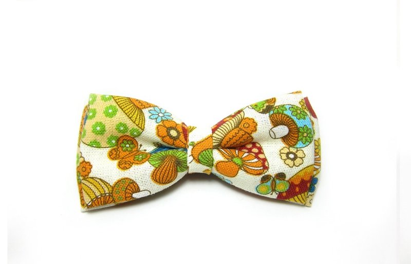 ▲香菇领结Hand-made Bow Tie - 领带/领带夹 - 其他材质 多色