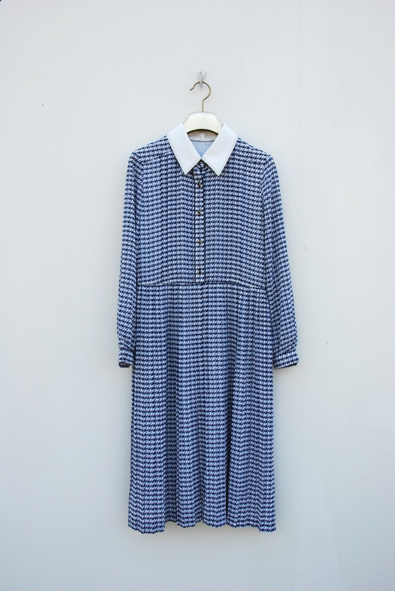 古着小白兔洋装 - 洋装/连衣裙 - 其他材质 