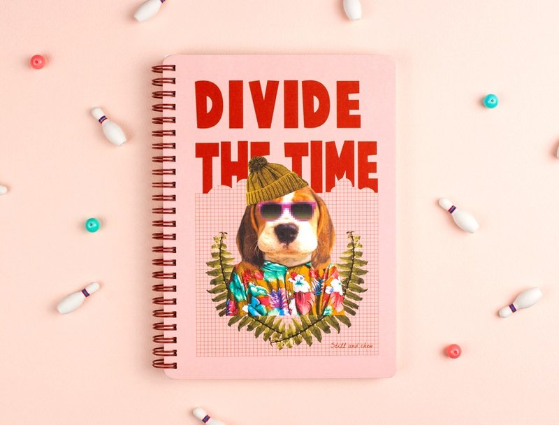 Still & Chew 行事历/万年历/手帐 Divide The Time - FASHIONISTA - 笔记本/手帐 - 纸 粉红色