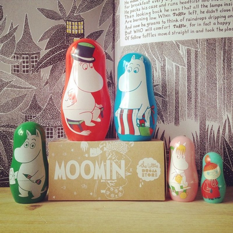 完售！Moomin 百年纪念产品－迷你俄罗斯娃娃组合 - 其他 - 塑料 多色