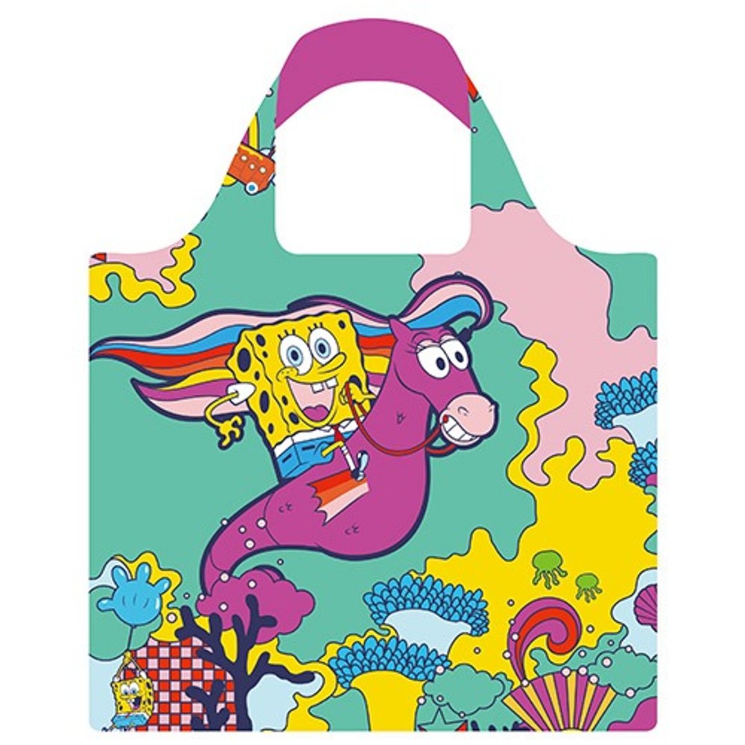 LOQI-海绵宝宝-海马 - 侧背包/斜挎包 - 塑料 