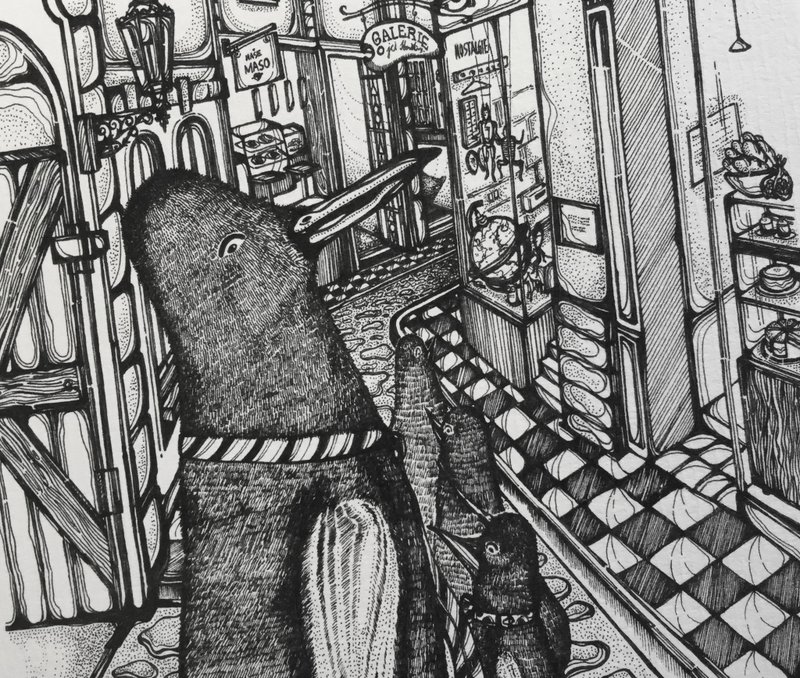 迷失在布拉格 - 明信片及高品质画作印刷 - 卡片/明信片 - 纸 