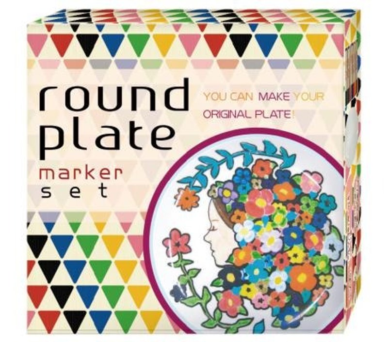 KOBARU 可巴鲁 陶瓷彩绘笔10色装 圆盘组 - 其他书写用品 - 其他材质 多色