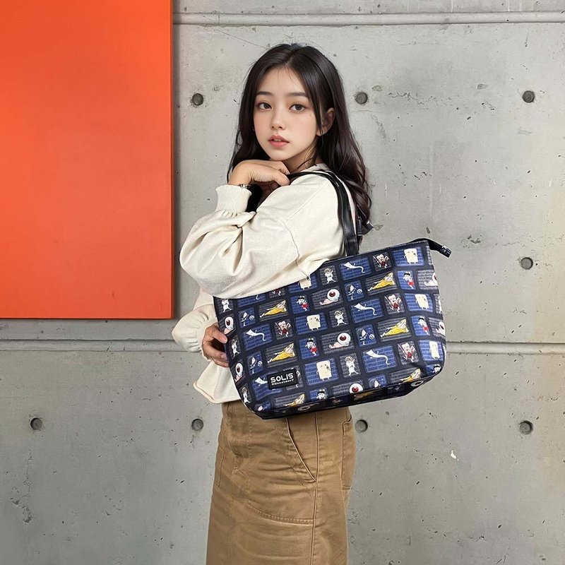 Solis鬼太郎联名款妖怪乐园船型包 - 侧背包/斜挎包 - 聚酯纤维 多色