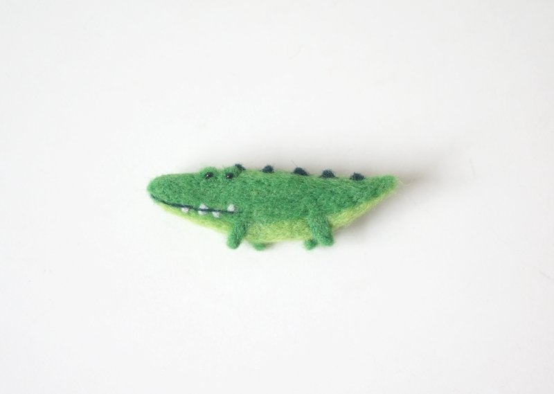 [独角森林] 动物毛毡胸针 - 其他 - 羊毛 多色