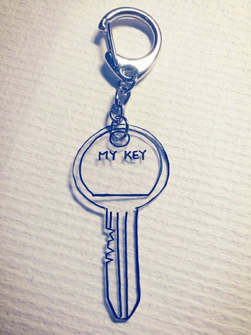 谁的钥匙?我的钥匙!! - 吊饰 - 塑料 黑色