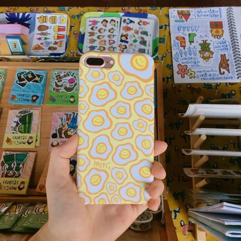 荷包蛋“手机壳” - 手机壳/手机套 - 塑料 黄色