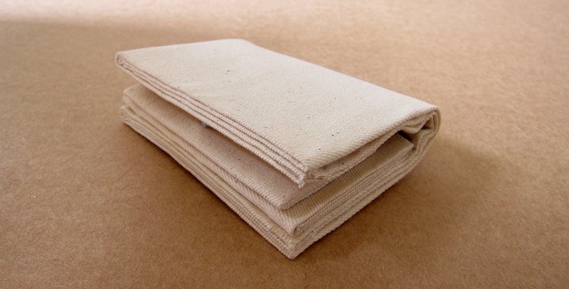 素色短夹(可彩绘、拼贴)(暂不贩售) - 皮夹/钱包 - 其他材质 白色