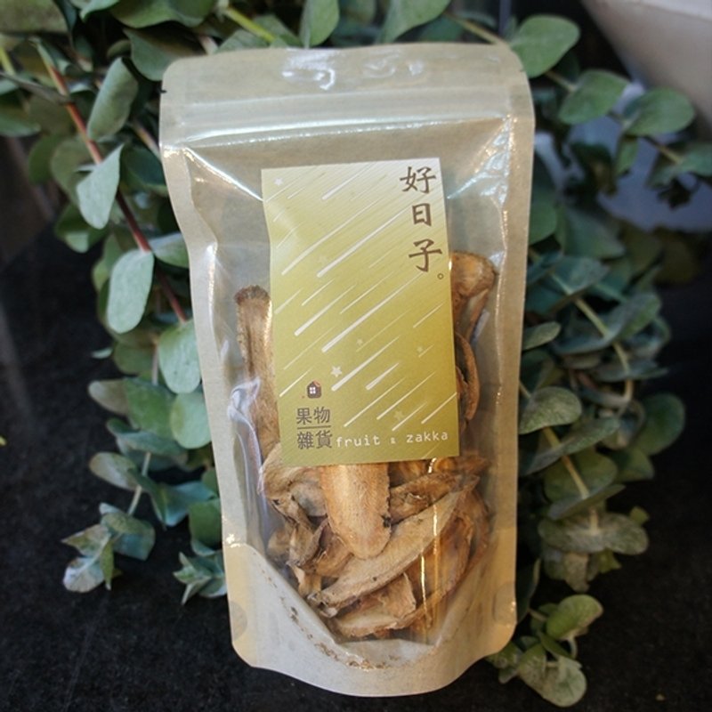 好日子}来一杯牛蒡茶_台湾特级黄金牛蒡片_煮汤泡茶的养生好朋友 - 水果干 - 新鲜食材 卡其色