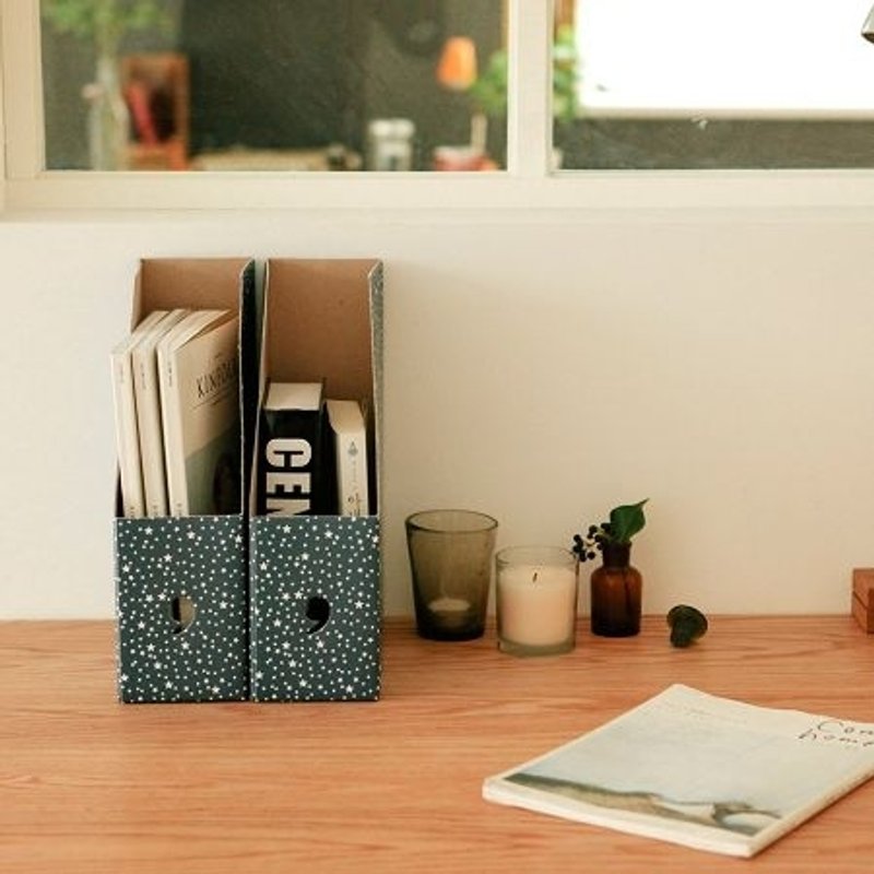 Dailylike 桌立式档案盒(3入)-01星空,E2D83723 - 其他 - 纸 多色