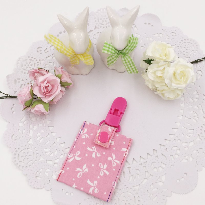 B17-手工夹式平安符袋 满月礼物 福袋 万用袋 弥月 宝宝必备 - 平安符/符袋 - 棉．麻 