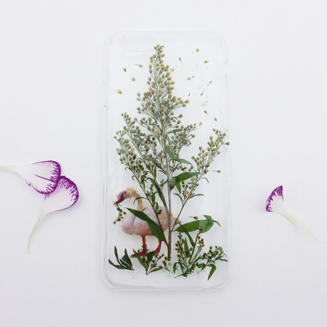 【Lost and find】 鸭和草 iphone case - 手机壳/手机套 - 塑料 绿色
