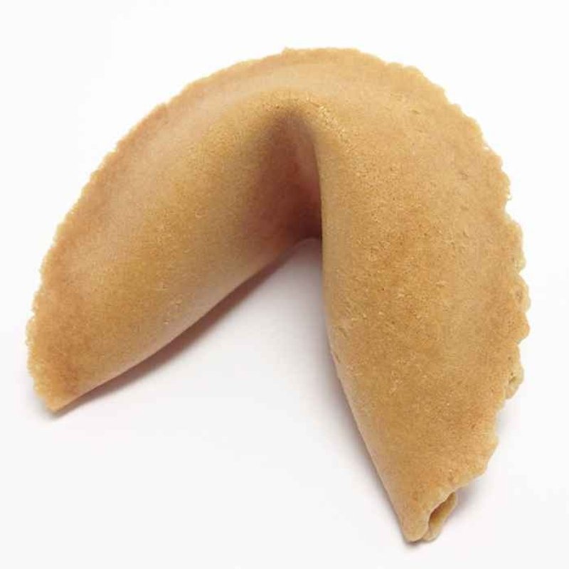 【天天幸运饼】幸运签文~手工现烤幸运饼干 FORTUNE COOKIE 咖啡风味 - 手工饼干 - 新鲜食材 咖啡色