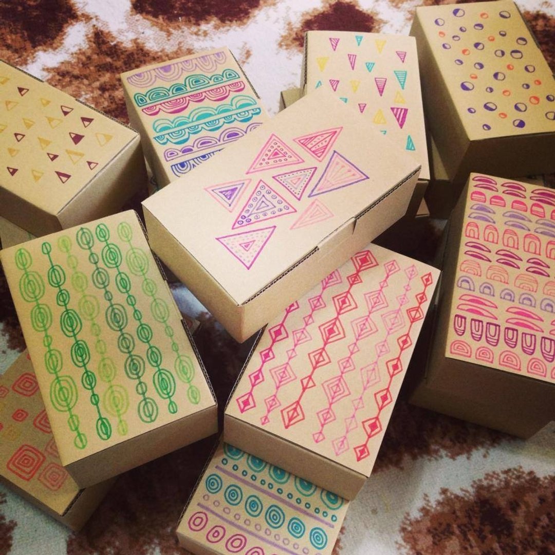 好友面子礼盒包装 - 包装材料 - 纸 多色