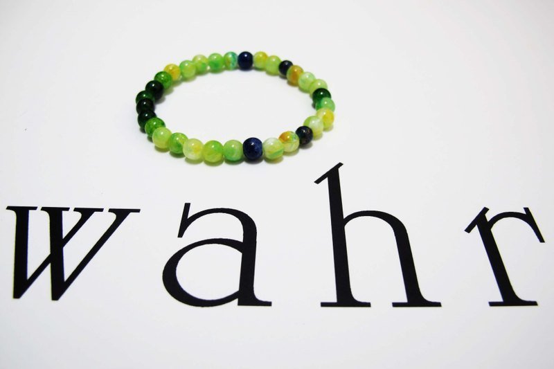 【Wahr】变色绿珠手炼 - 手链/手环 - 其他材质 白色