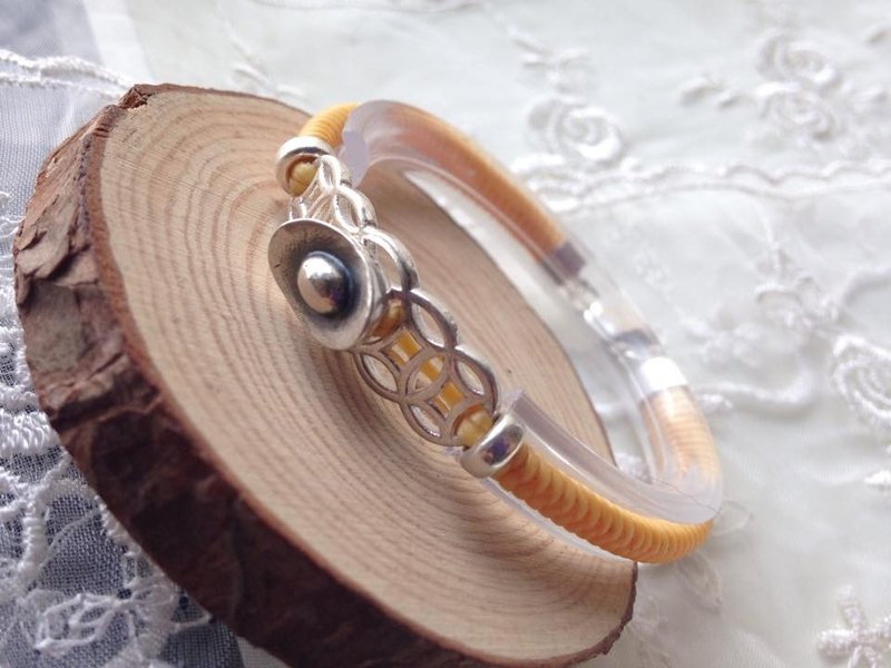 五钱元宝金刚结手绳 - 手链/手环 - 其他金属 黄色