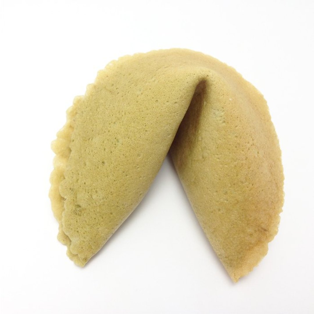 【天天幸运饼】幸运签文~手工现烤幸运饼干 FORTUNE COOKIE 抹茶风味 - 蛋糕/甜点 - 新鲜食材 绿色