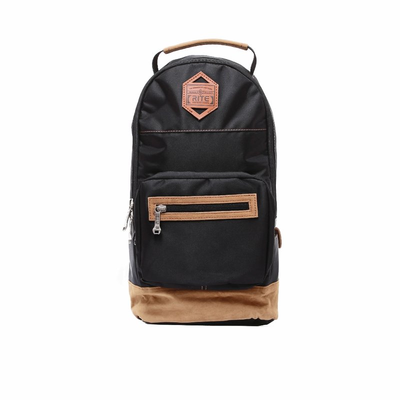 RITE夏季巨献｜弹头包-尼龙黑｜ - 后背包/双肩包 - 防水材质 黑色