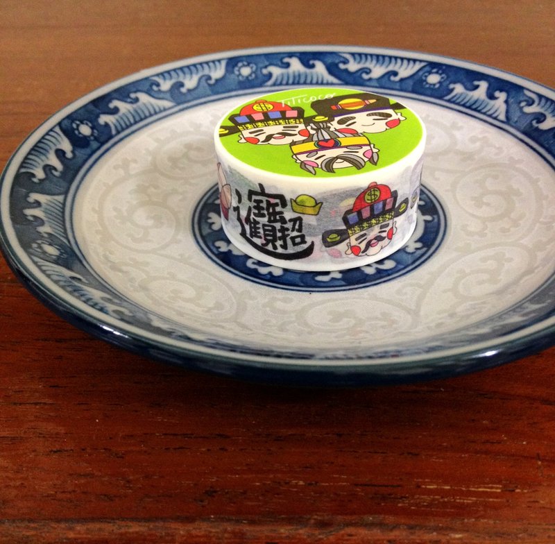 过年* 拜请保庇/ bai chia bo bi /纸胶带 - 红包/春联 - 纸 红色