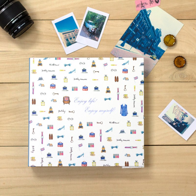 品味生活 12K精裝回憶相簿 活頁式 - 相簿/相册 - 纸 多色