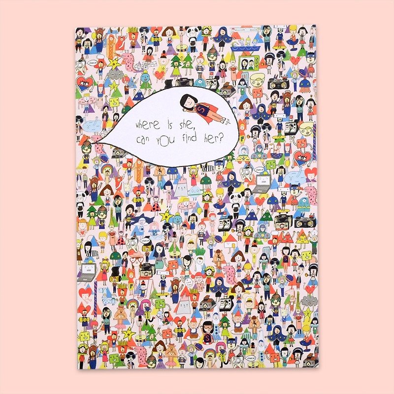 寻找小超人 / 明信片 - 卡片/明信片 - 纸 
