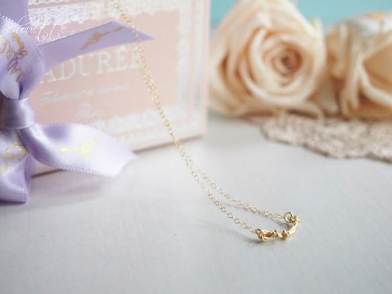 Twig motif necklace - 项链 - 其他金属 