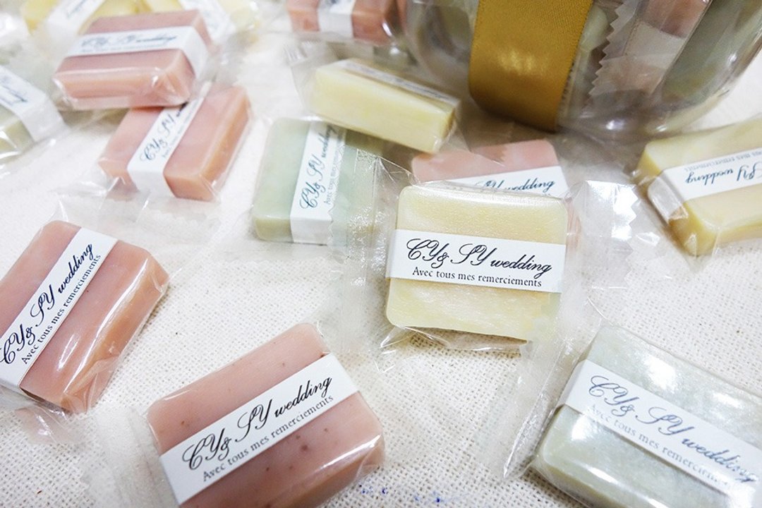 Mini Soap │现货· 缤纷糖果皂│起订量10个│旅行小皂、探房礼、送客礼、二次进场、婚礼小物、企业赠礼 - 肥皂/手工皂 - 植物．花 多色