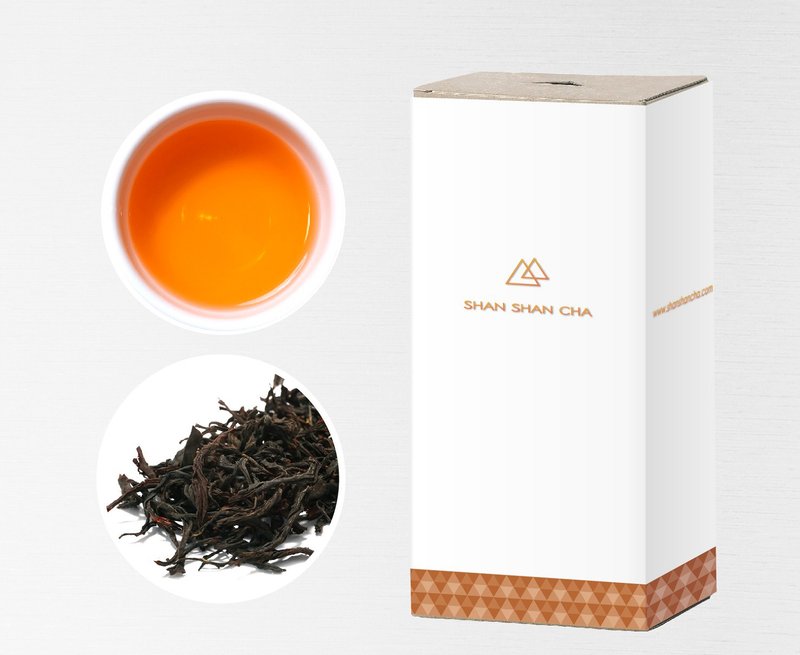 【山山来茶】自然农法 蜜香红茶 茶叶补充包(100g/盒) - 茶 - 其他材质 金色
