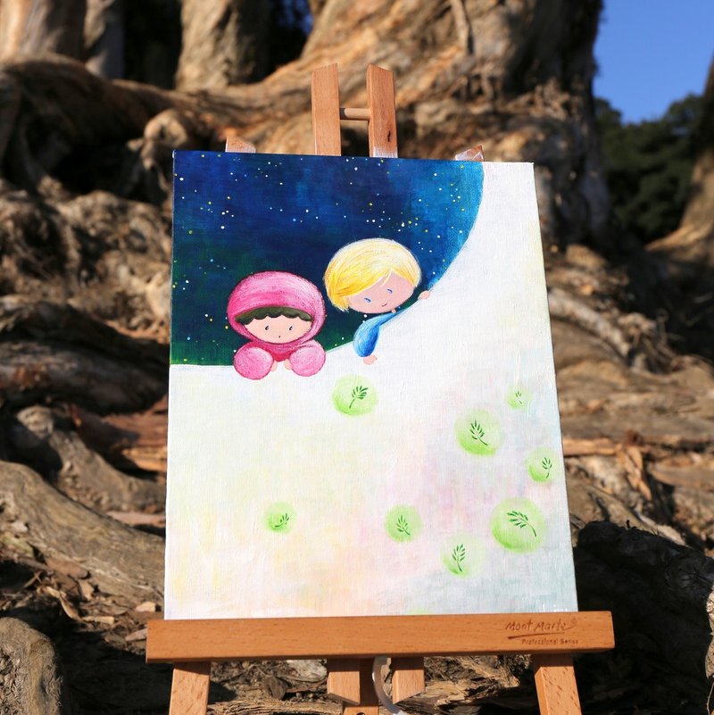 富察令儿·压克力原作 - 海报/装饰画/版画 - 压克力 白色