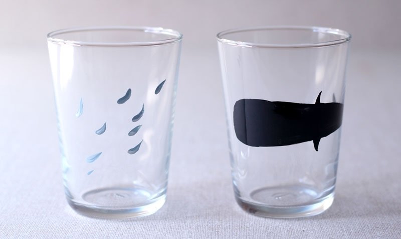 花之良展 § 小雨点冷水杯 - 茶具/茶杯 - 玻璃 灰色