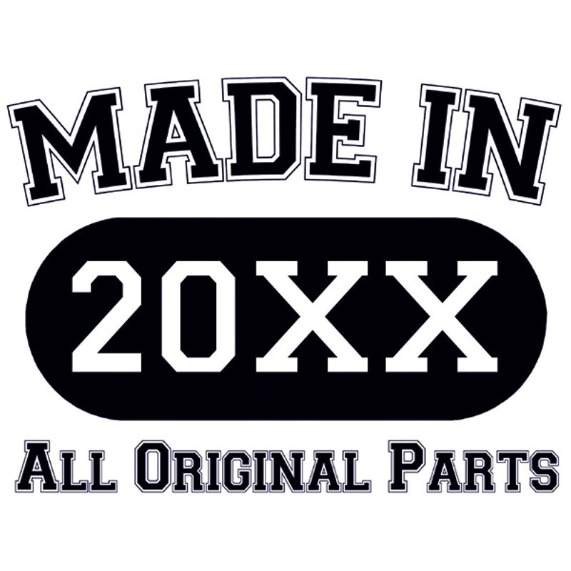 出生年份订制MADE IN女生短袖T恤-2色 下标后记得在备注告知我们! - 女装 T 恤 - 其他材质 多色