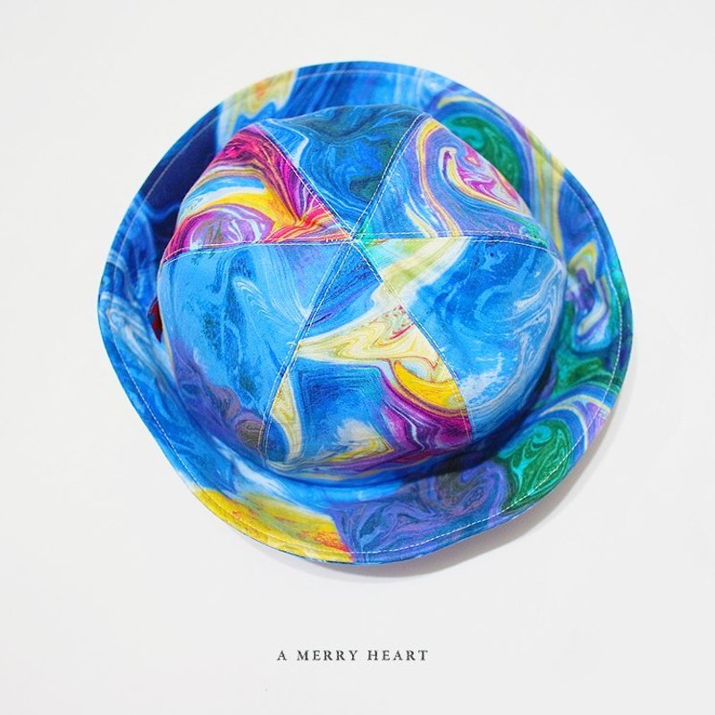 A MERRY HEART♥这就是艺术阿渔夫帽 - 帽子 - 其他材质 蓝色