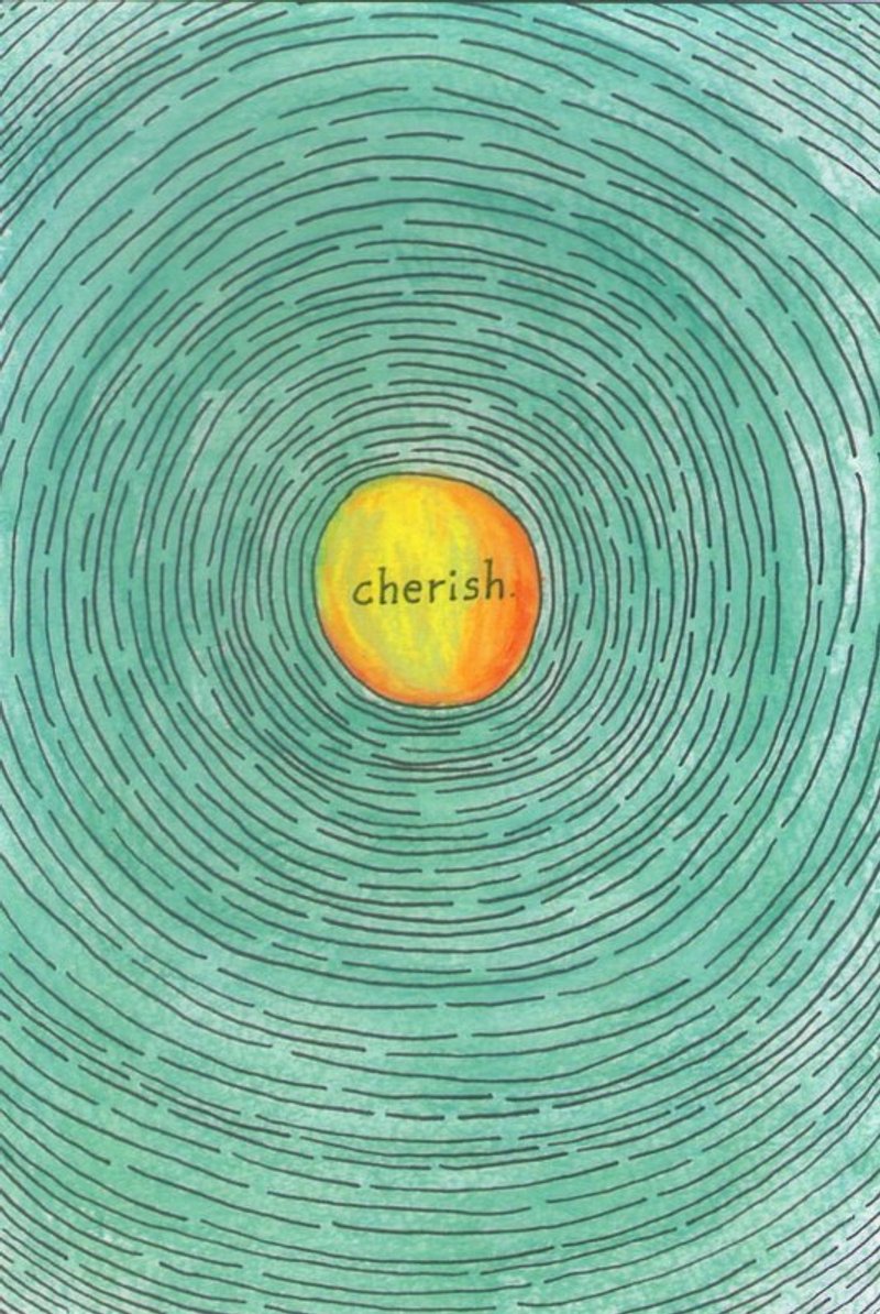 cherish/手绘雾面卡片 +附赠5元邮票以及纸袋信封!!!!! - 卡片/明信片 - 纸 多色