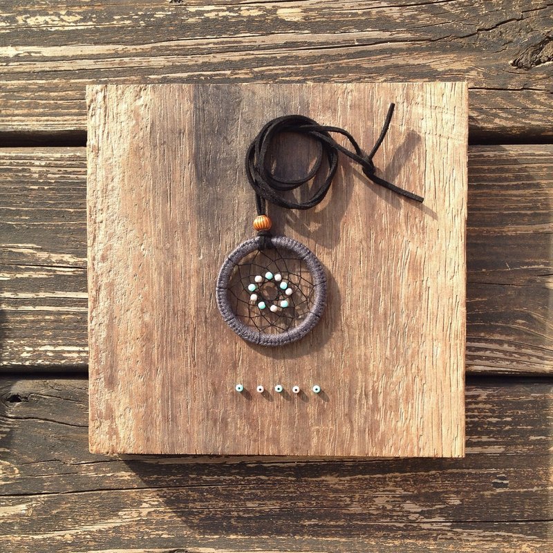 捕梦网项链 Dreamcatcher - 专属客制 只属于你的捕梦网项链 - 项链 - 棉．麻 多色