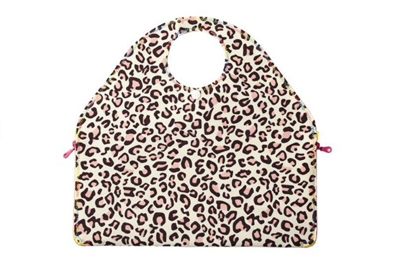 豹纹挂袋便当餐垫手提袋4 way bag - 手提包/手提袋 - 防水材质 多色