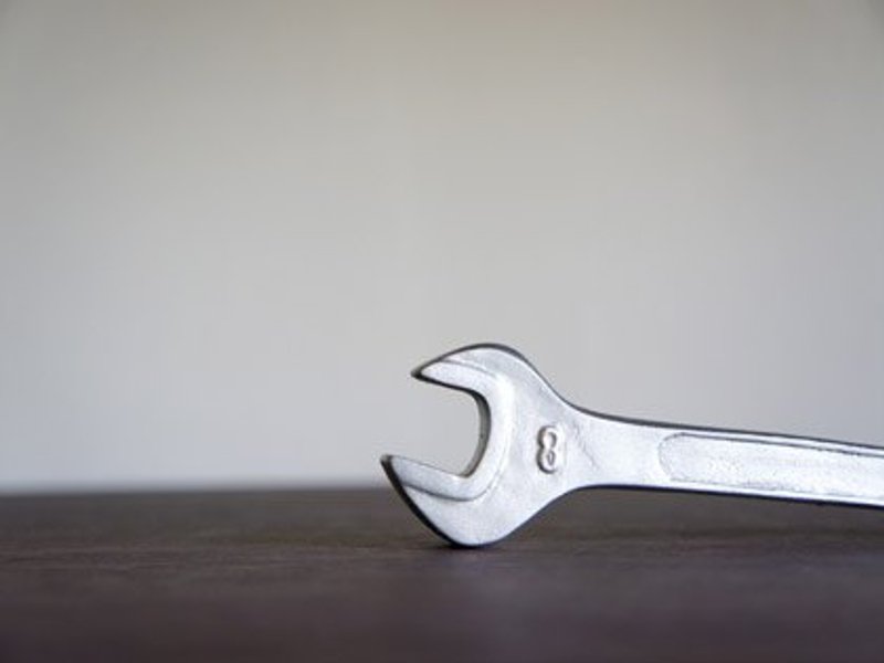 工业风造型工具笔-板手 - 铅笔盒/笔袋 - 其他材质 灰色