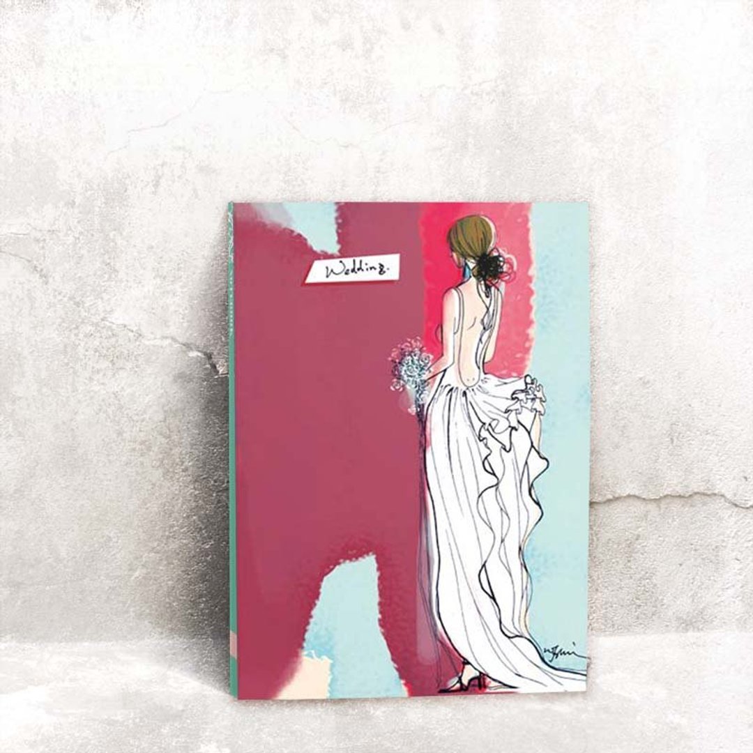 Wedding-不撕不可(BOOK)*笔记本 - 笔记本/手帐 - 纸 红色
