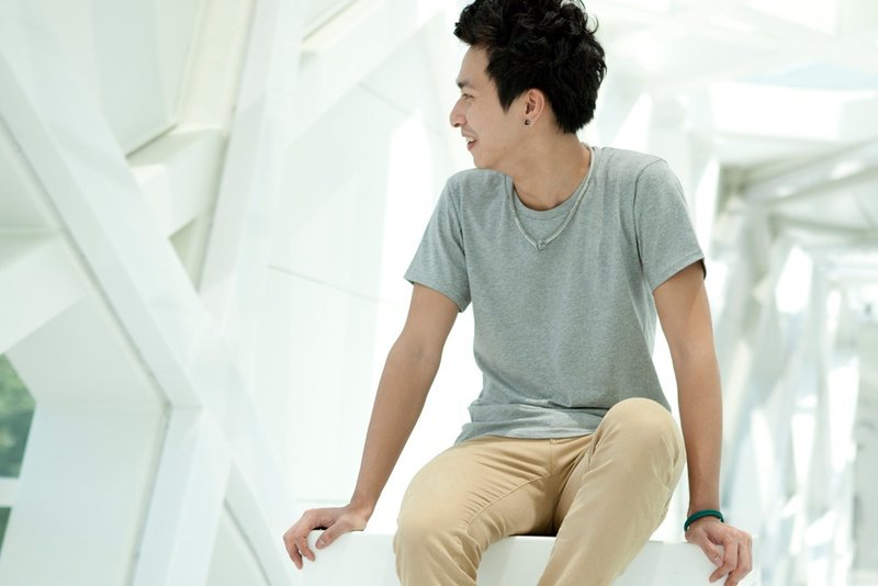 独家版型 圆领素T MIT100%精梳棉 男款 【黑/白/灰】 - 男装上衣/T 恤 - 棉．麻 多色