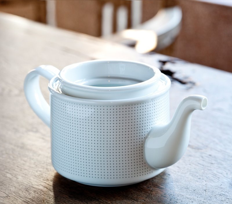 玩美文创 茶之道 (简约圆点） - 茶具/茶杯 - 瓷 白色