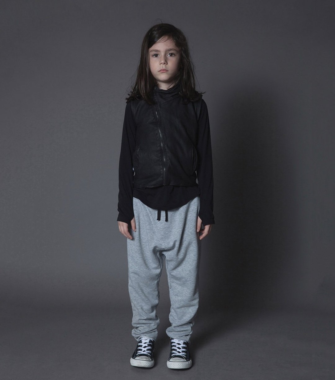 2015秋冬潮牌NUNUNU 抽绳宽垮裤/ Raw sweatpants - 其他 - 纸 灰色
