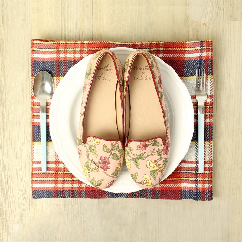 ----------Shoes Party----------我的第一支舞内增高欧贝拉  /手工订制/日本布料 - 芭蕾鞋/娃娃鞋 - 其他材质 粉红色