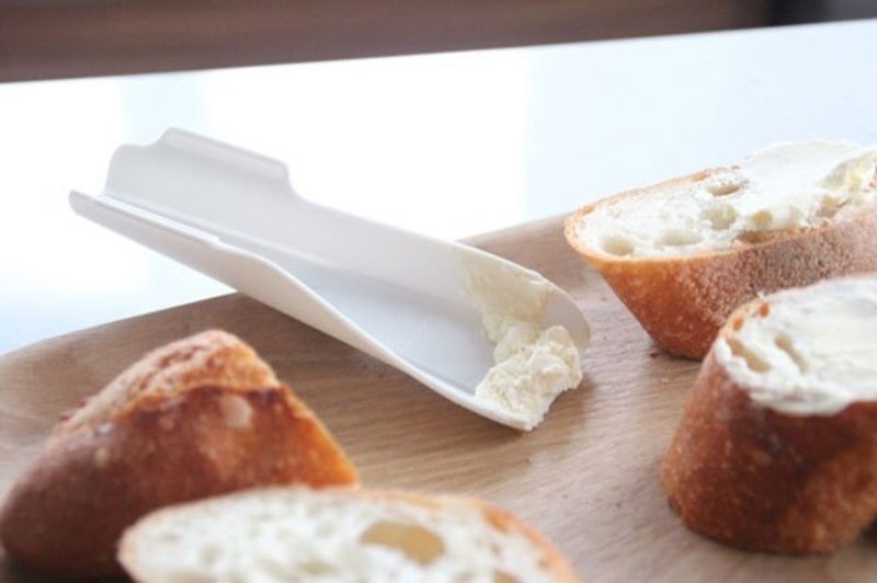 Scoop 量匙抹刀 - 白 - 餐刀/叉/匙组合 - 塑料 白色