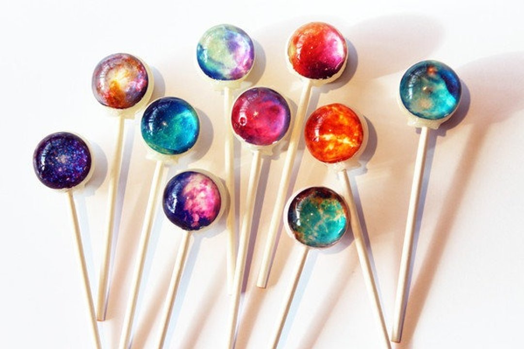 Fairycookies美国Vintage Confections Nebula Lollipop星云棒棒糖 - 零食/点心 - 新鲜食材 多色