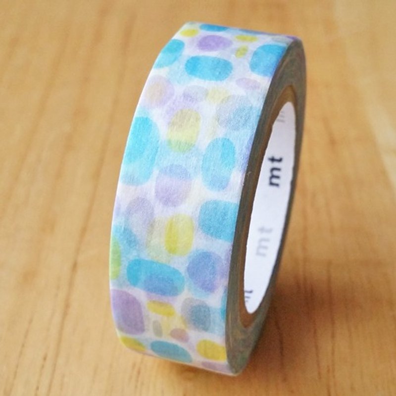 mt 和纸胶带 Deco【水池-蓝 (MT01D283)】 - 纸胶带 - 纸 蓝色