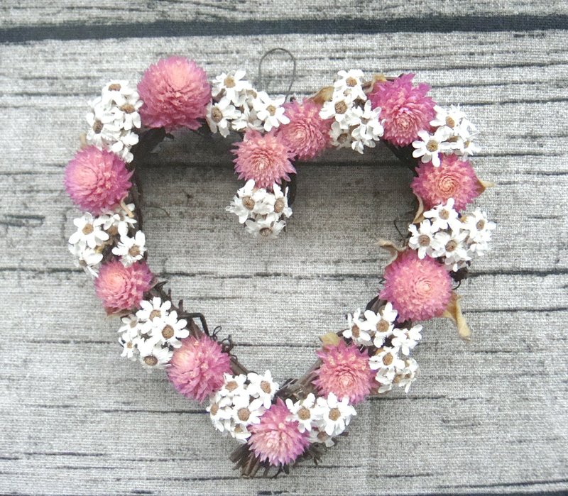 爱心甜甜圈  限量 生日礼物 约会礼物 - 植栽/盆栽 - 植物．花 粉红色