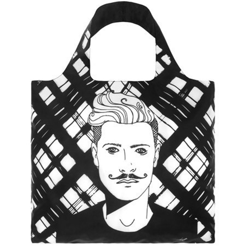 LOQI 春卷包│凯赛琳芬 BGCF - 侧背包/斜挎包 - 其他材质 黑色