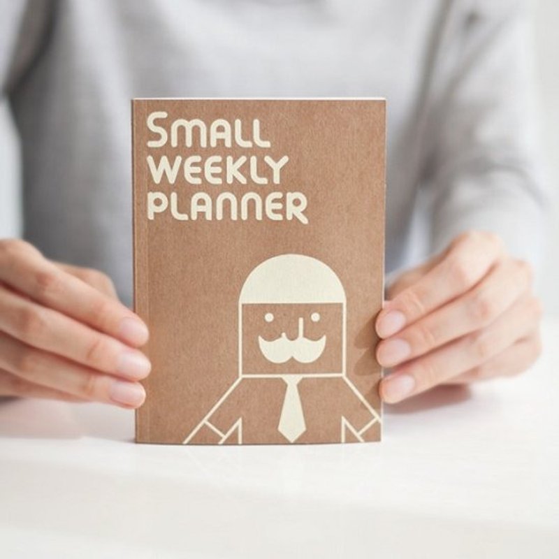 Dessin x Jstory-Mr.BABBA牛皮原色周志-S,JST16802 - 笔记本/手帐 - 纸 卡其色