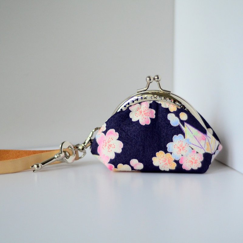 小小饺子包。零钱包。纸鹤 - 零钱包 - 其他材质 蓝色