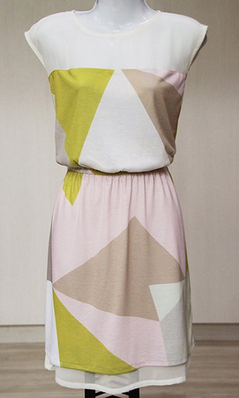 BU·WU｜日和雪纺连身裙 - 洋装/连衣裙 - 其他材质 