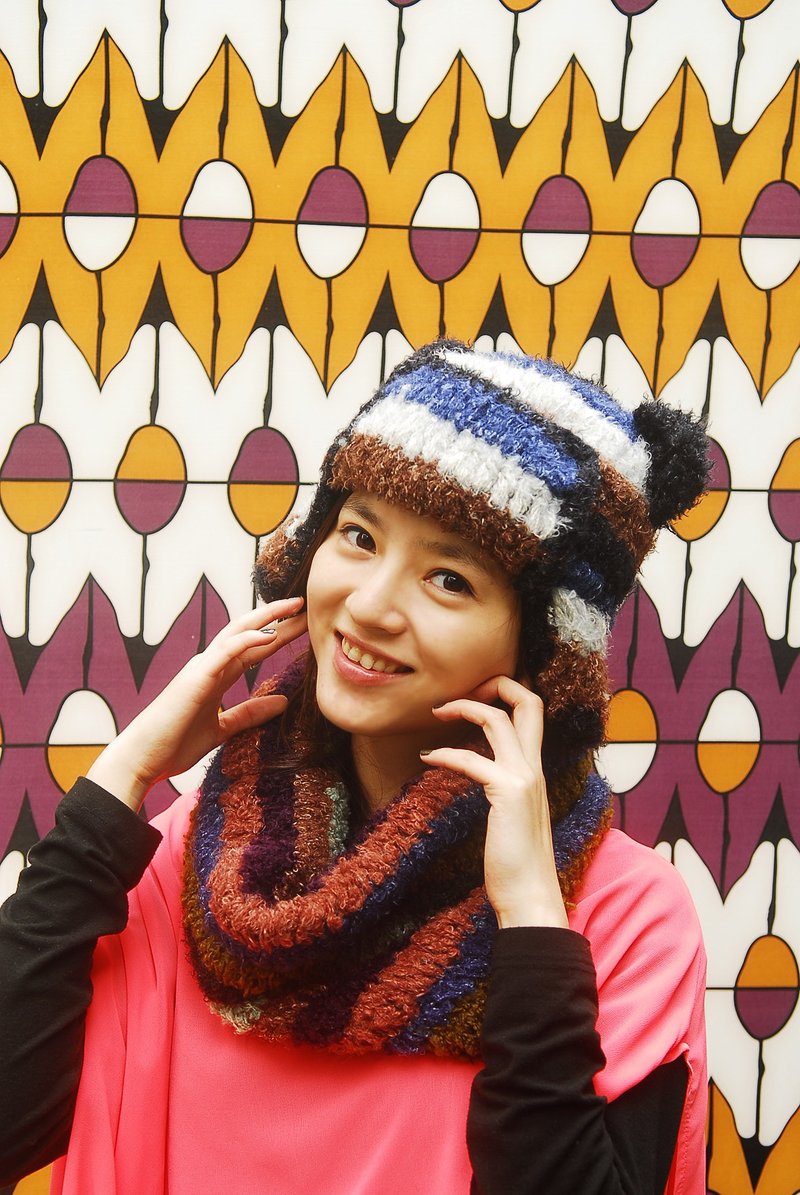 MR.STORE 手工毛线帽子 魔幻精灵四色小熊特别版帽子 - 帽子 - 其他材质 多色